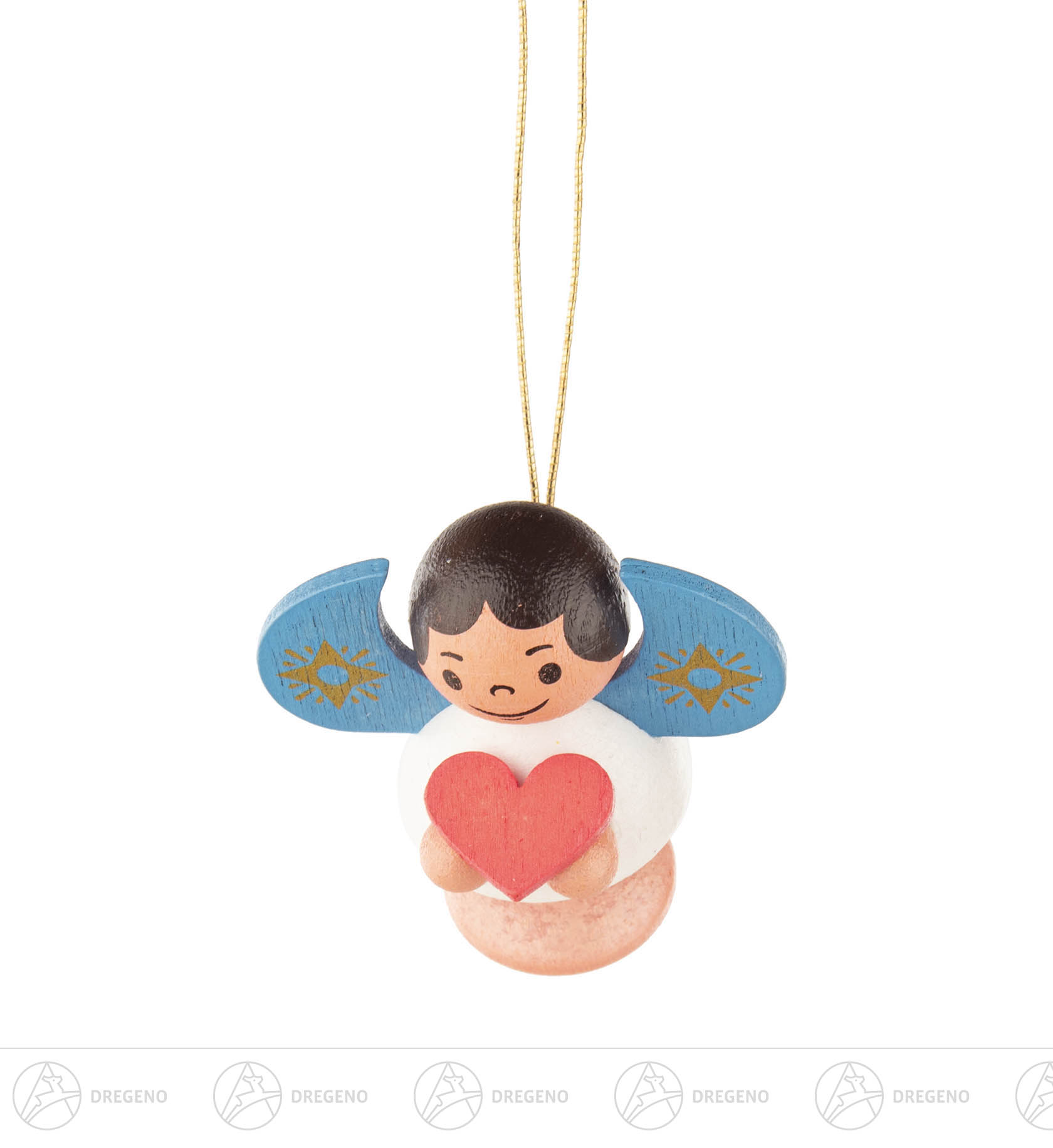 Behang Engel mit Herz,bunt 4cm