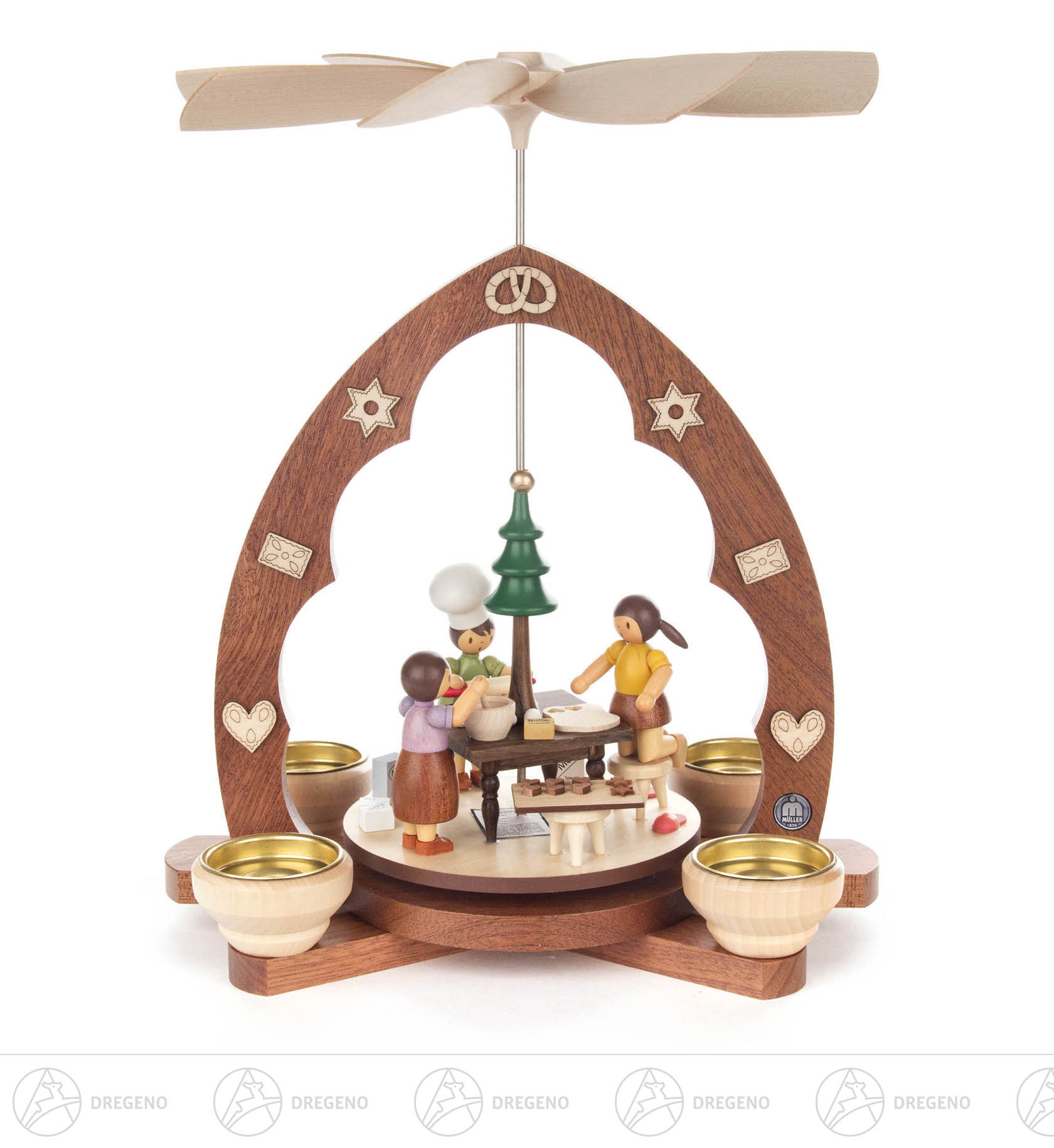 Pyramide Weihnachtsbäckerei Pyramide Weihnachtsbäckerei