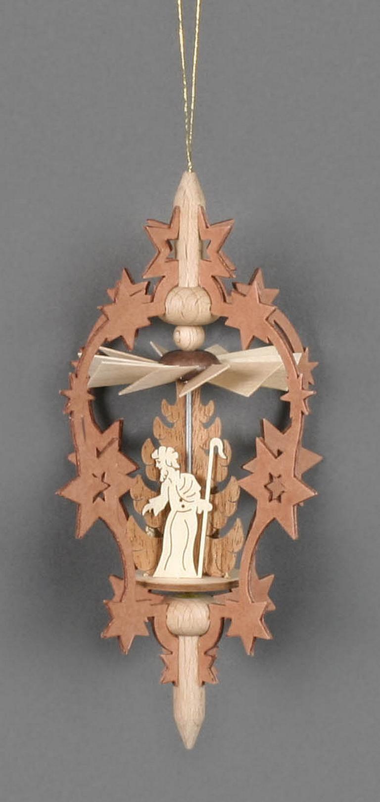 Wärmespiel Stern Christi Geburt, zum Hängen