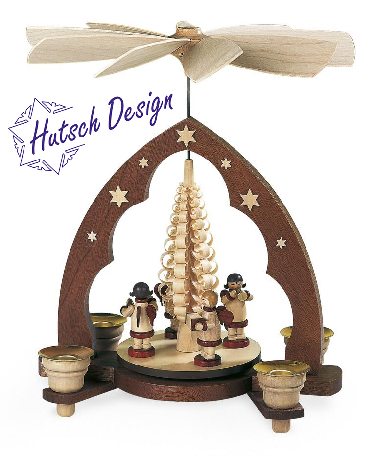 Pyramide Musikantenengel Spitzbogen