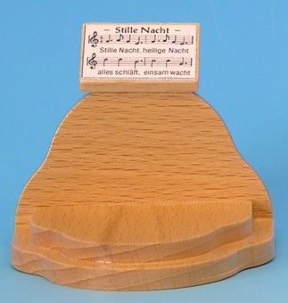 Notenpult Stille Nacht zu Wolken einfach, natur