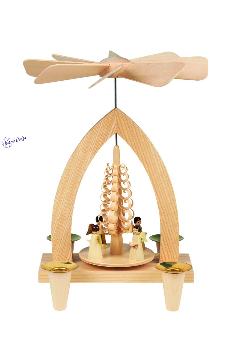 Pyramide mit Engel 26cm