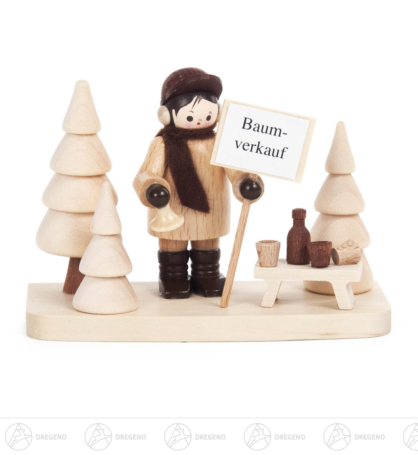 Baumverkauf, auf Sockel 6cm