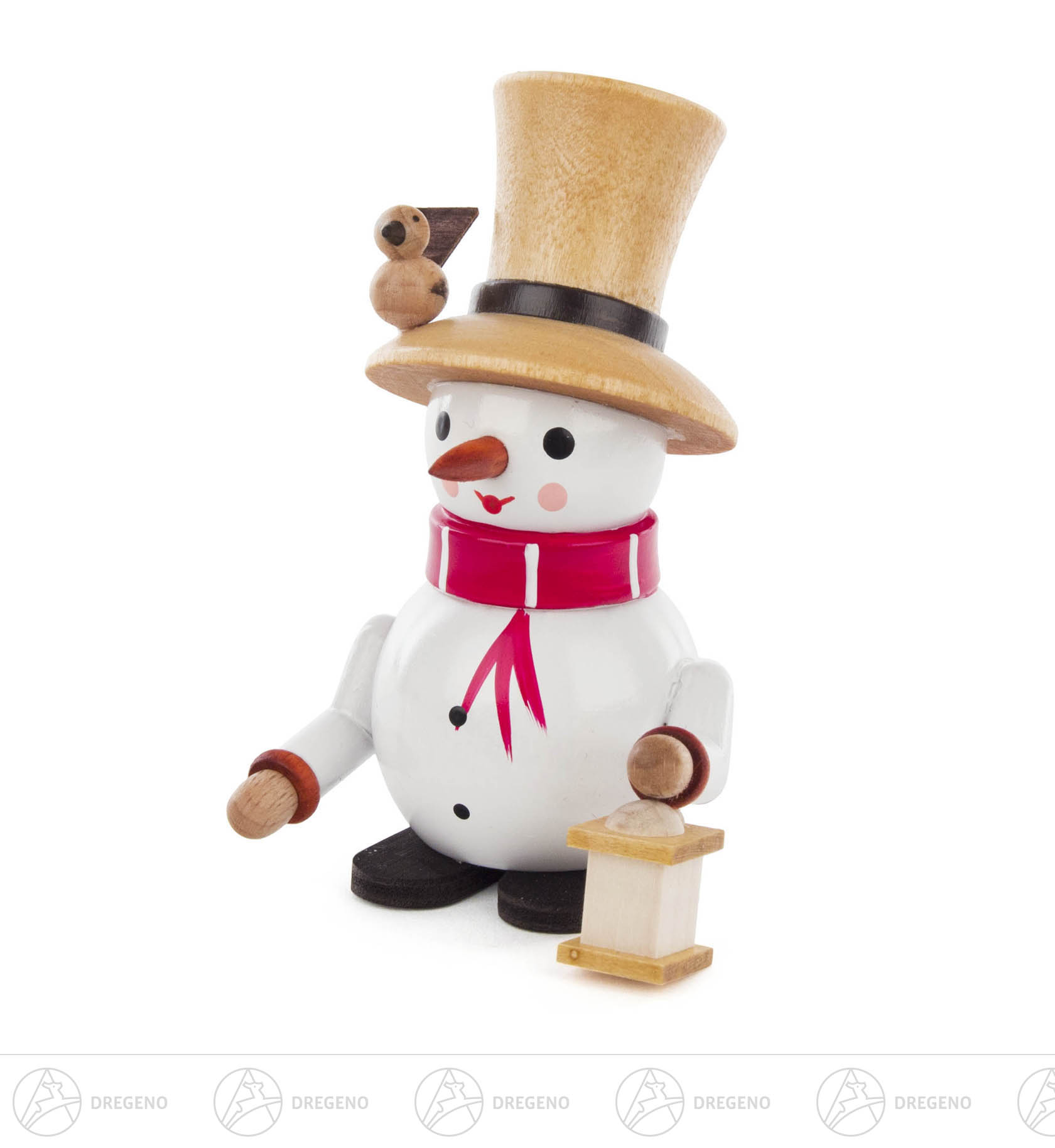 Schneemann Berti mit Laterne 8,5cm
