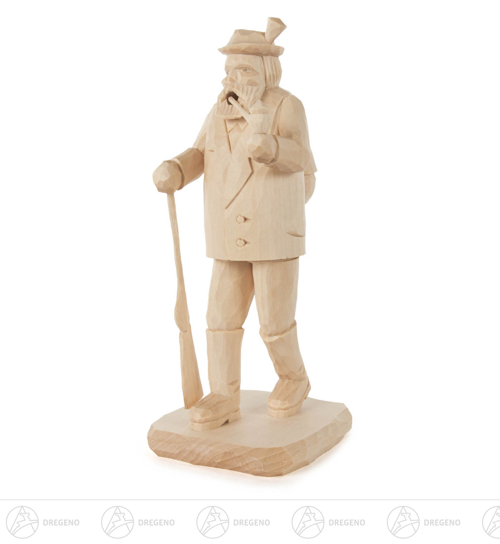 Räuchermann Förster, geschnitzt