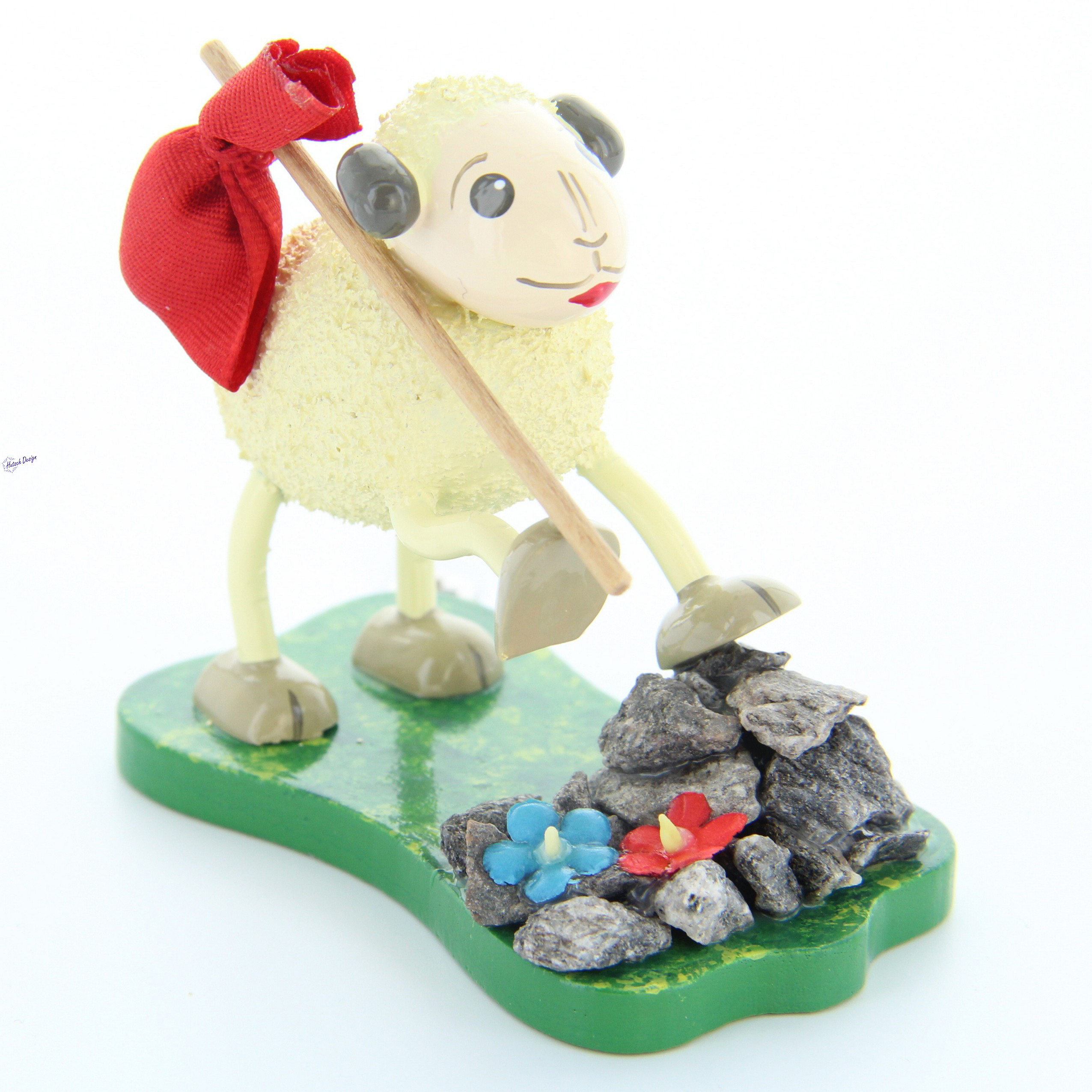 Schaf Alpi, wandernd