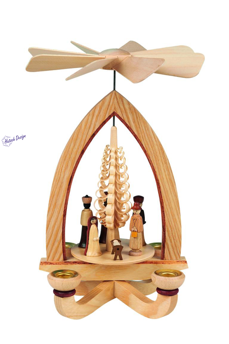 Pyramide mit Christi Geburt 28cm