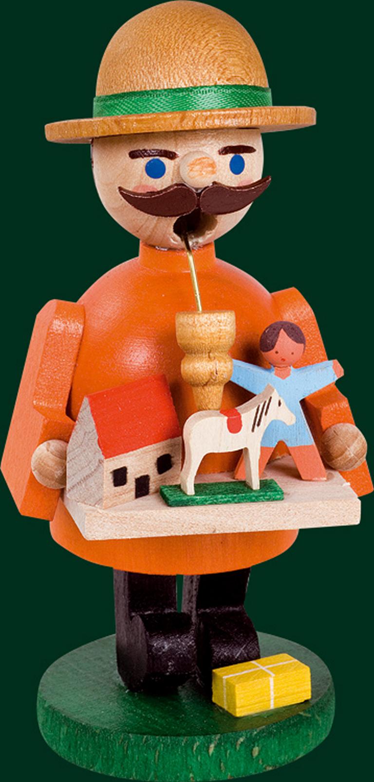 Räuchermann Spielzeughändler  11 cm