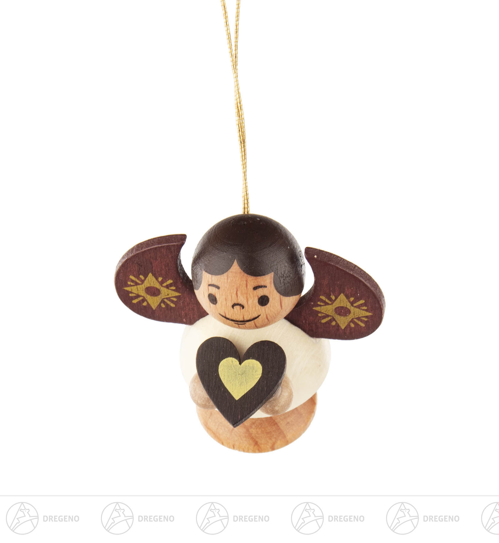 Behang Engel mit Herz,natur 4cm