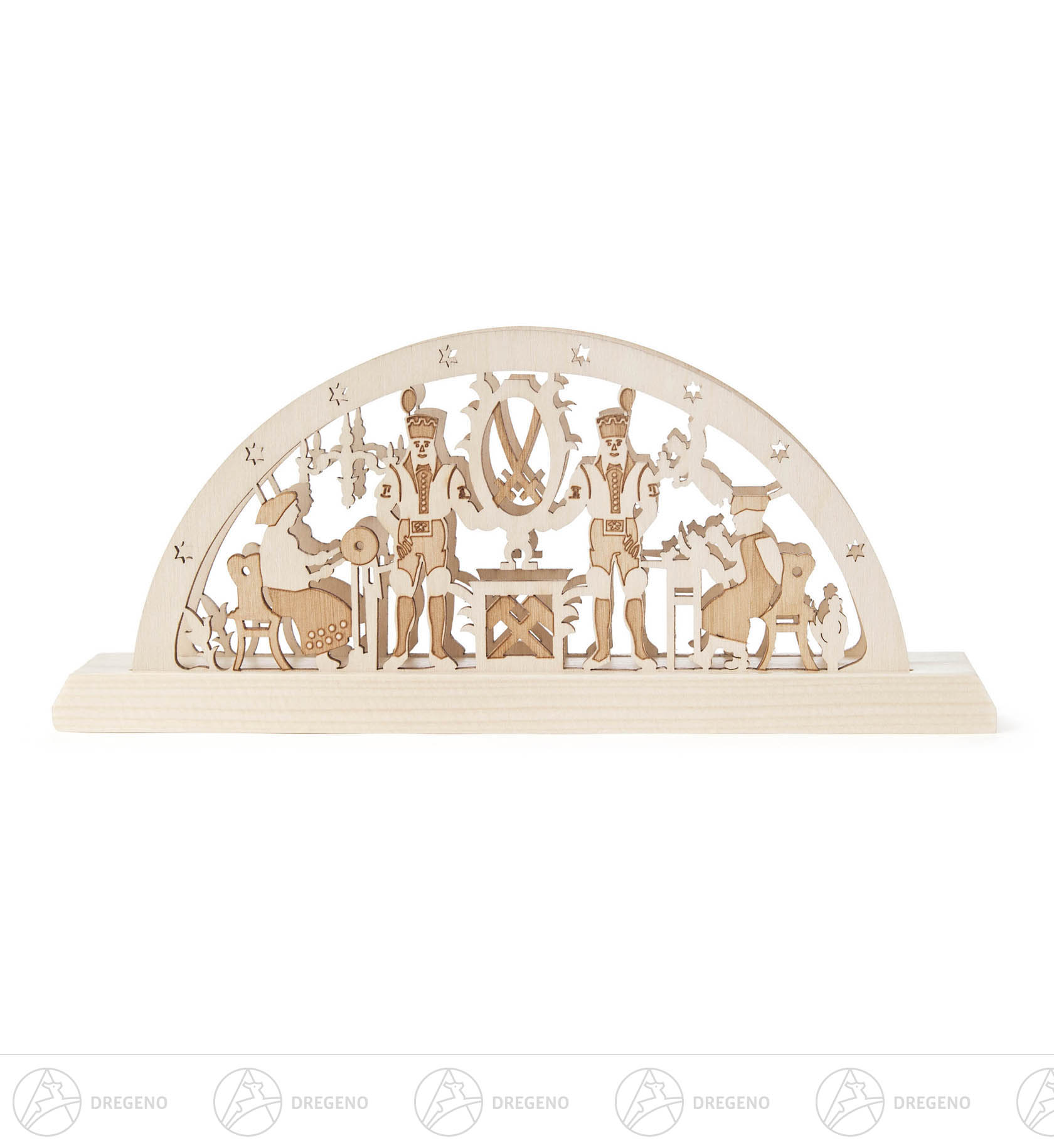 Serviettenständer mit Bergleuten