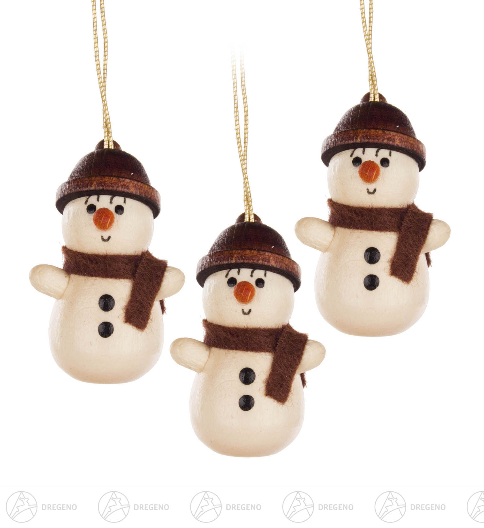 Behang Schneemann natur (3) 4cm