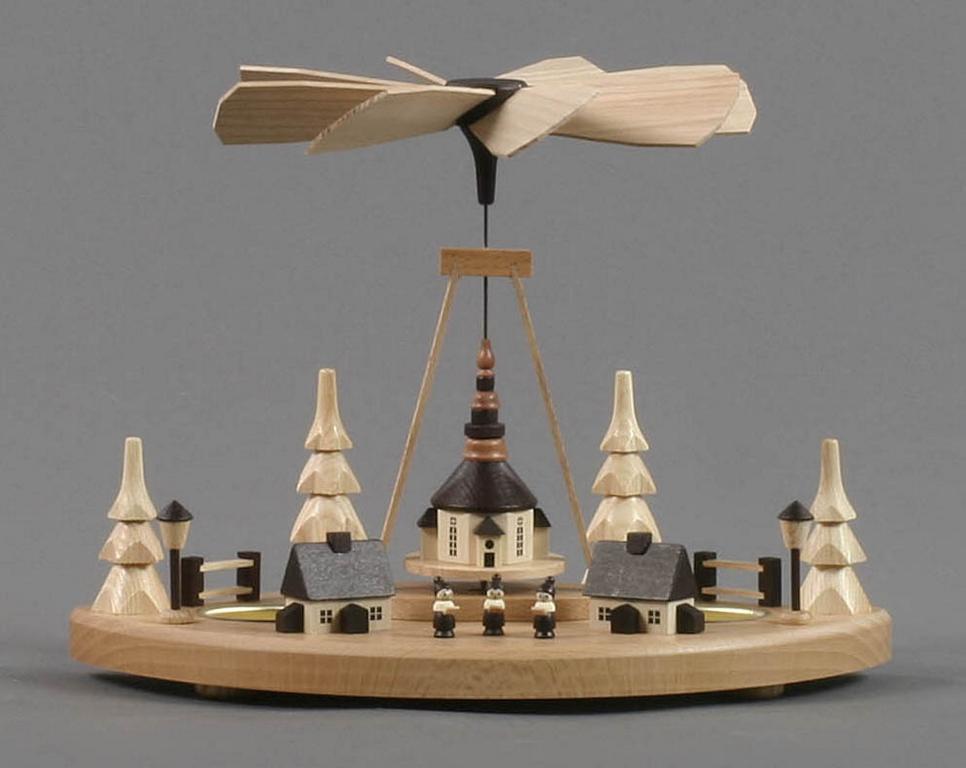 Weihnachtsberg klein, für Teelichte