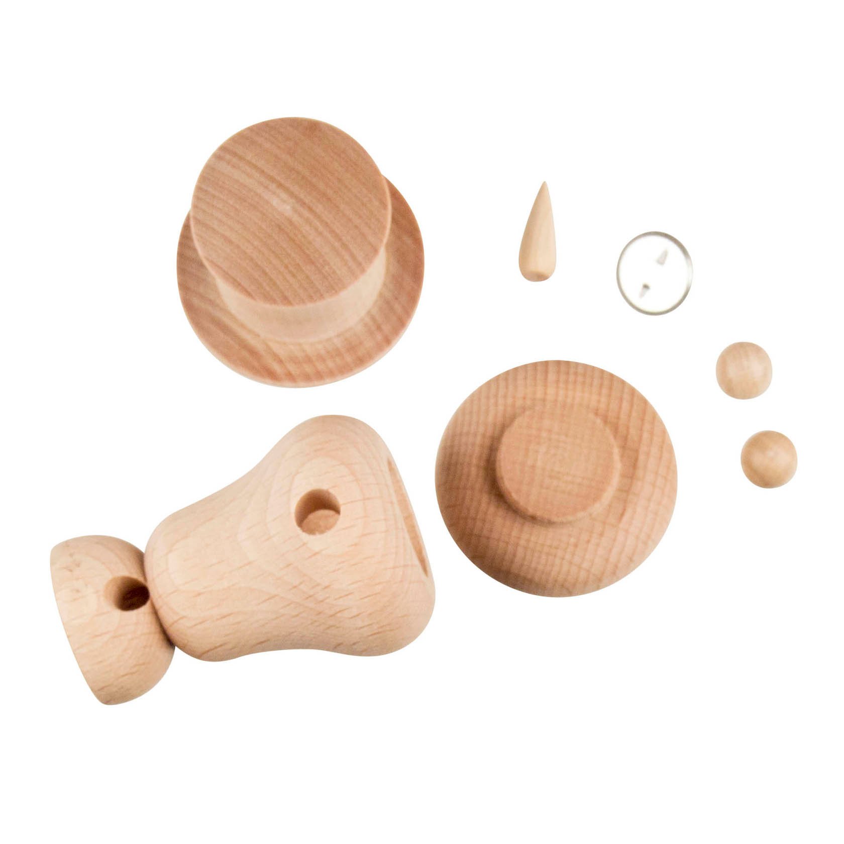 Bastelset Miniatur Räuchermann Schneemann 11x4cm