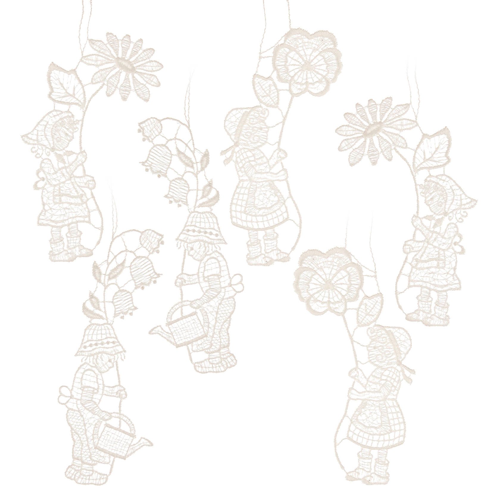 Behang Blumenkinder 6-teilig, sortiert 2x 147771 2x 147772 2x 147773 13cm