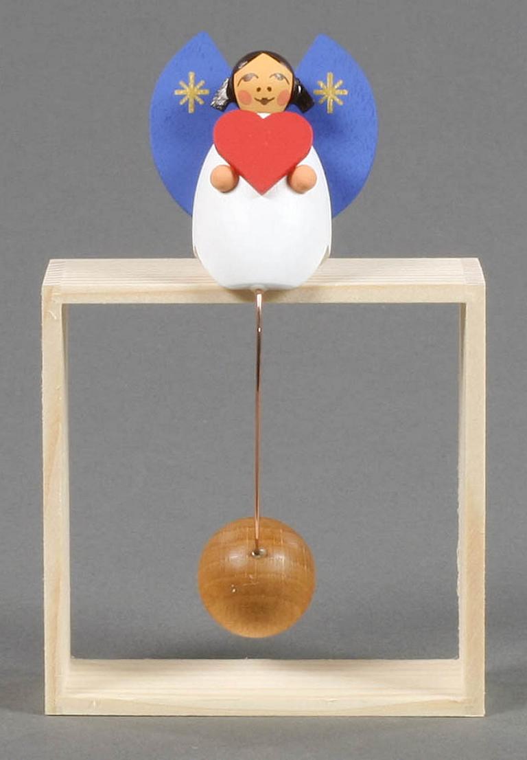 Schaukelfigur Engel mit Herz
