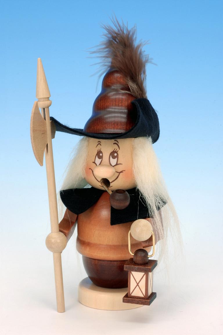 Räuchermann Miniwichtel Nachtwächter  16,0 cm