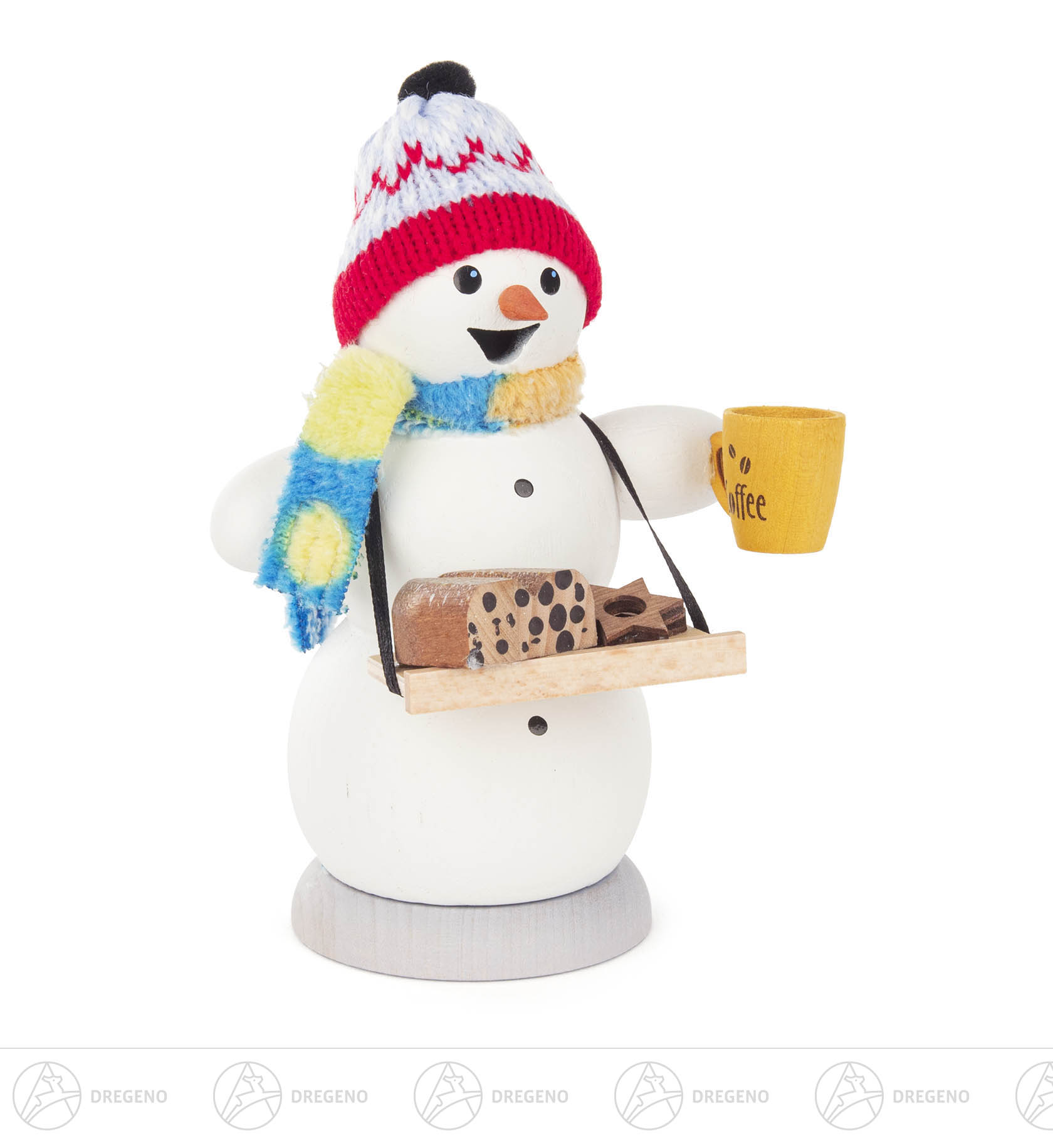 Räuchermann Schneemann Stollenbäcker