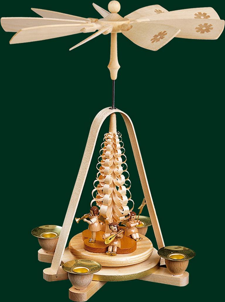 Pyramide Engel, natur  28 cm