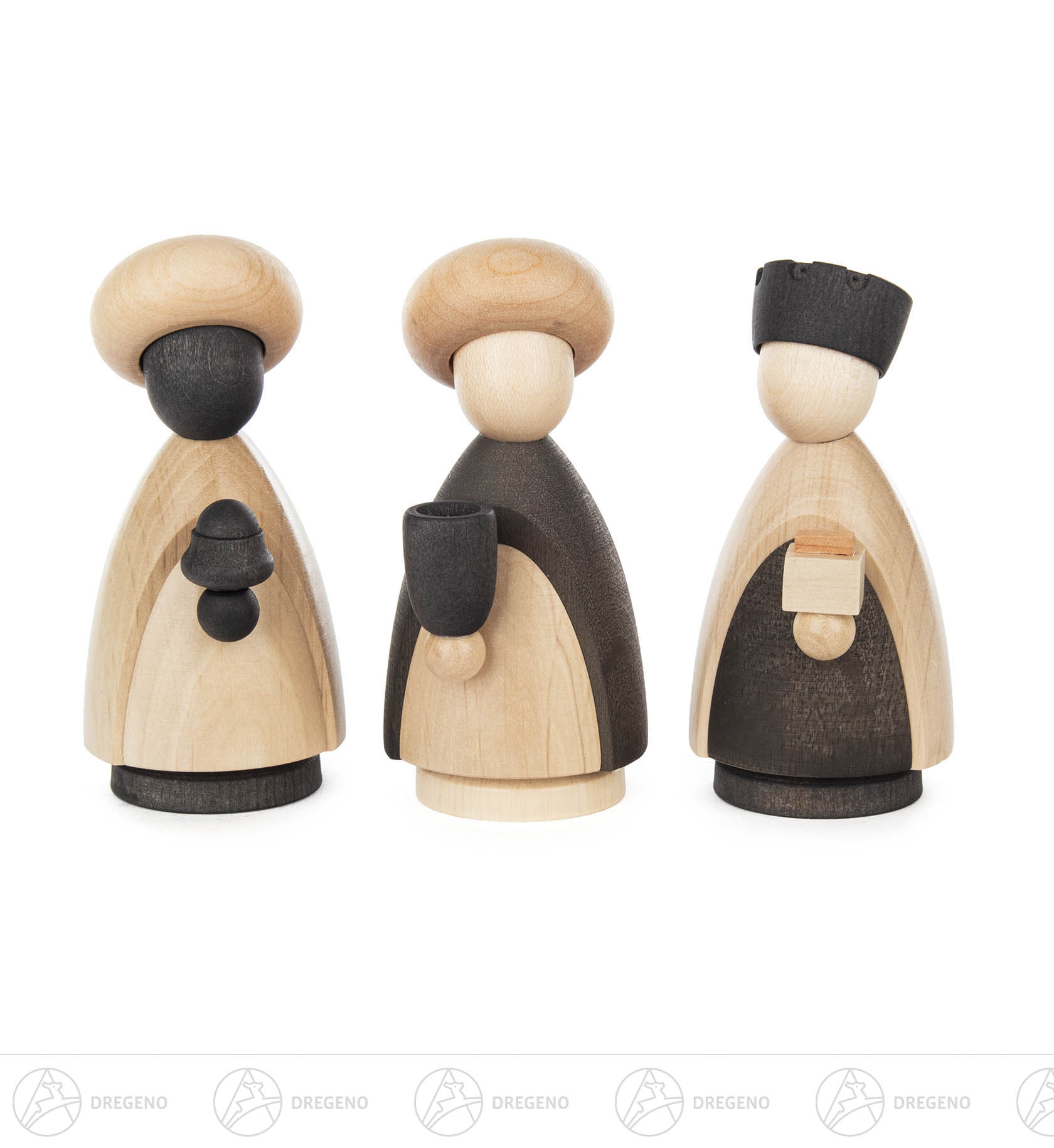 Heilige 3 Könige natur/anthrazit groß