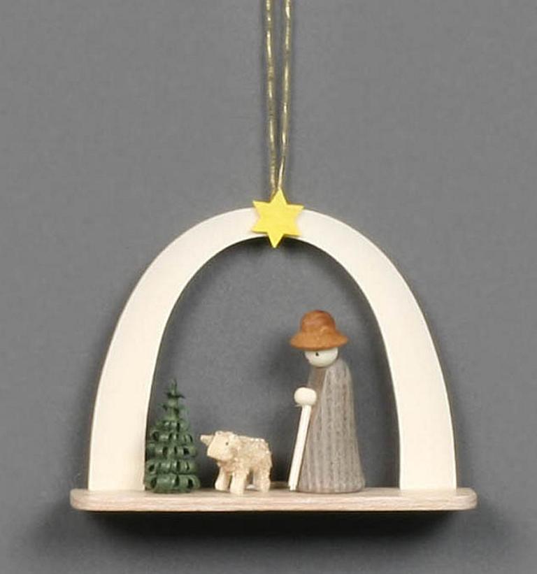 Behang Hirte mit Schaf