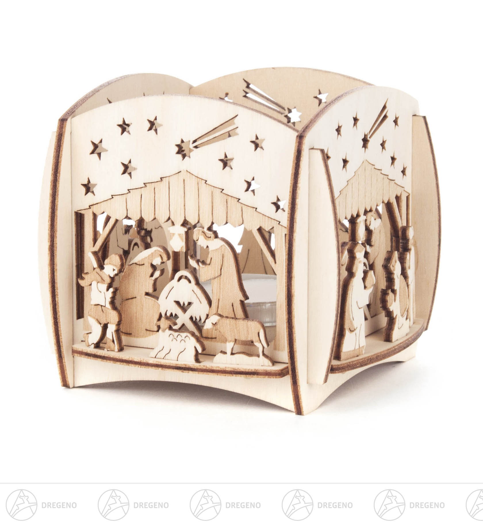 Teelichthalter Christi Geburt 8cm