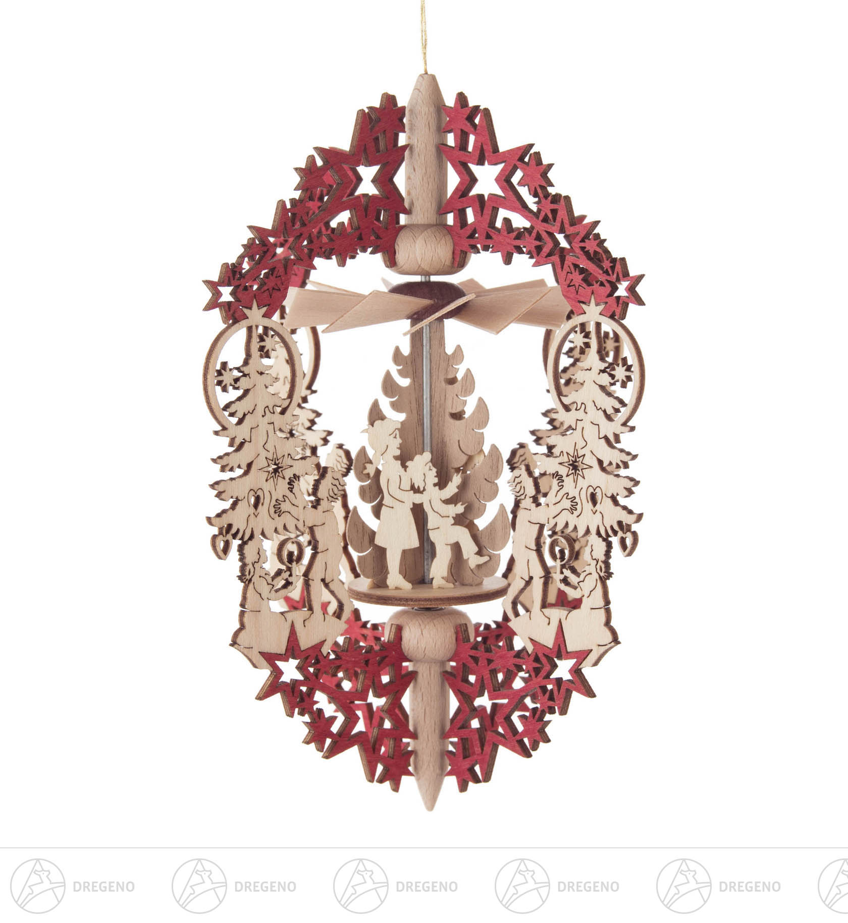 Wärmespiel Advent Sterne  11cmeihnachtsbaum/Heiliger Abend, zum Hänge