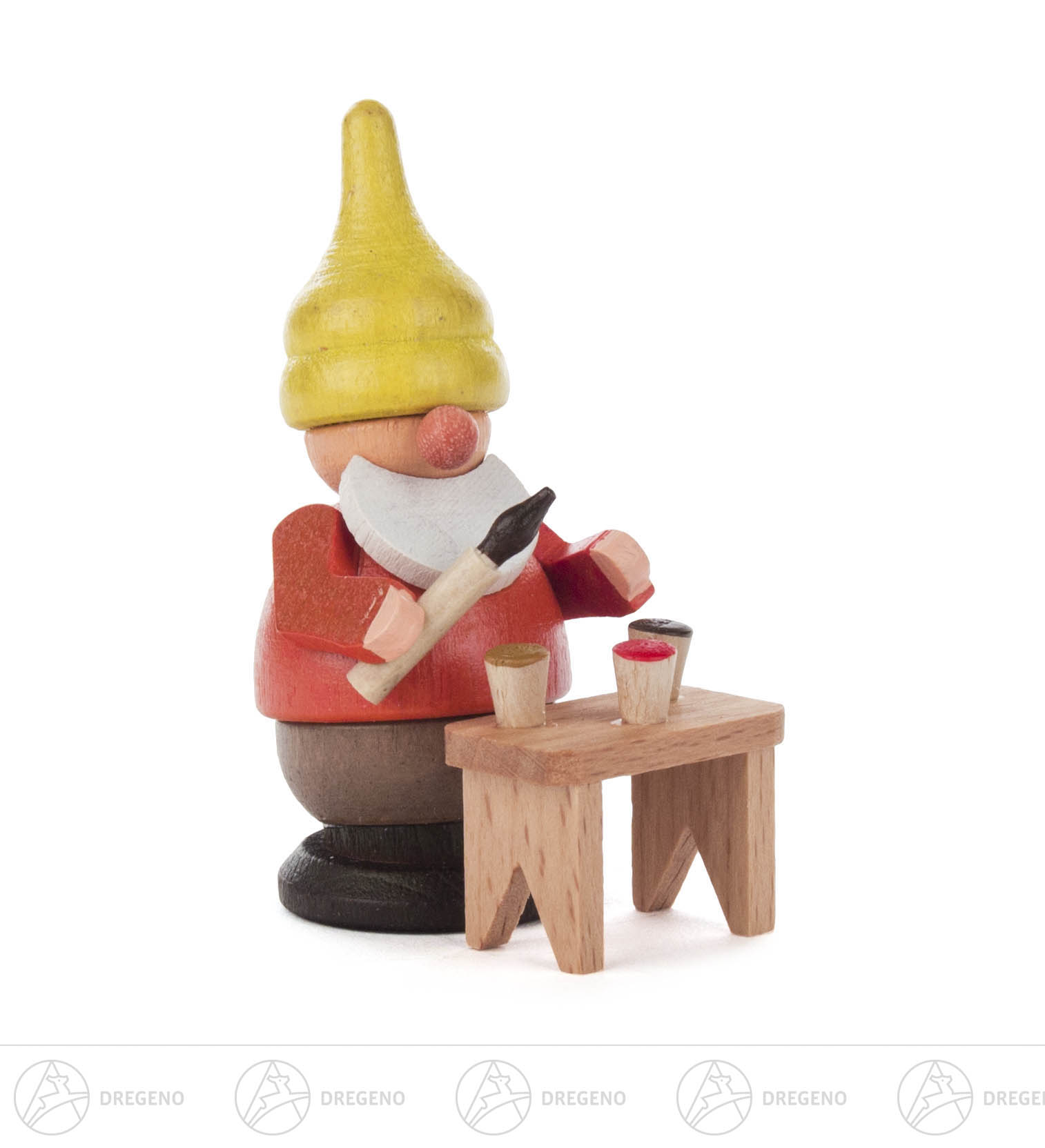Zwerg mit Pinsel 5cm