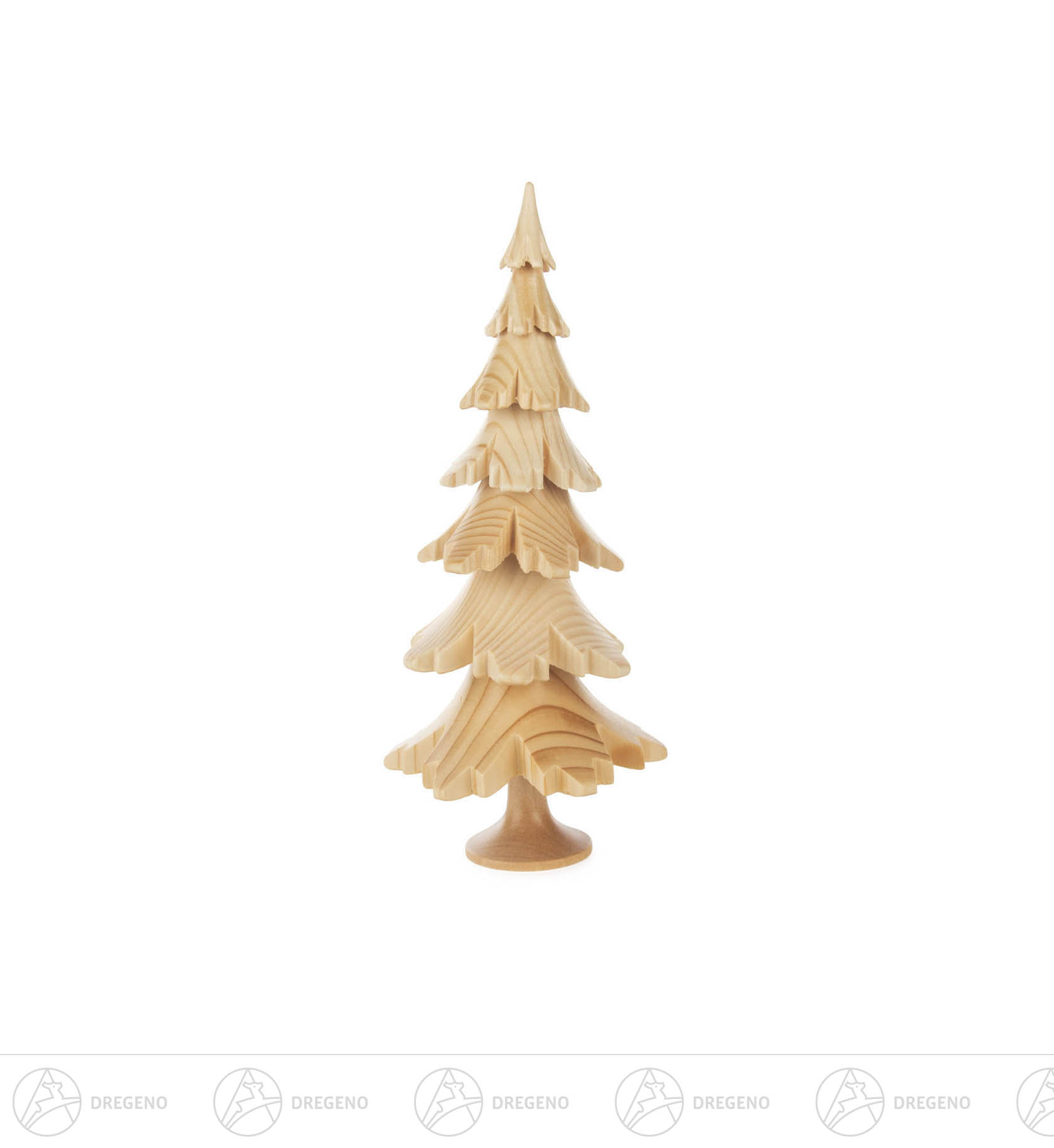 Massivholzbaum natur 19 cm