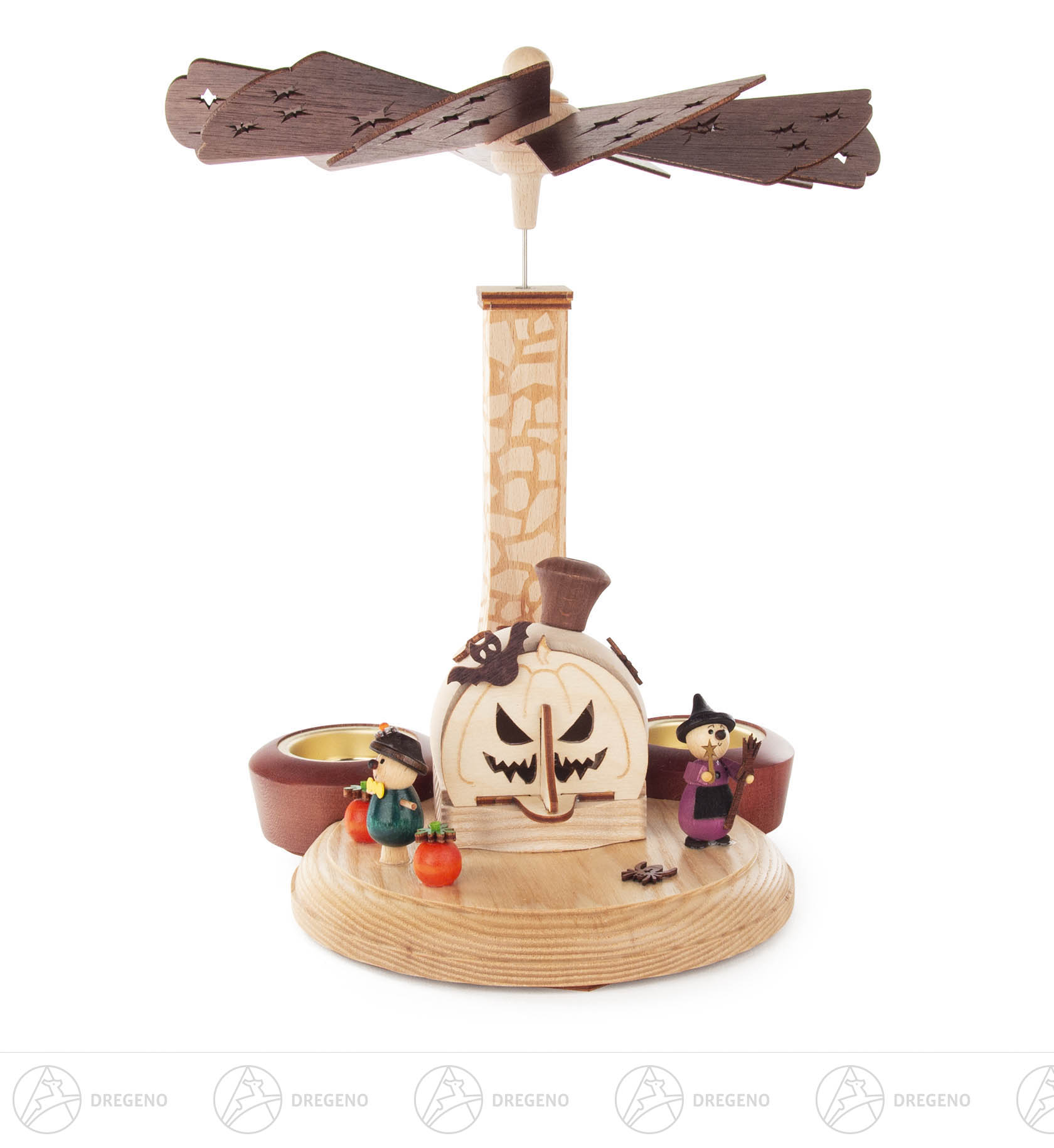 Räucherpyramide Halloween für Teelichte