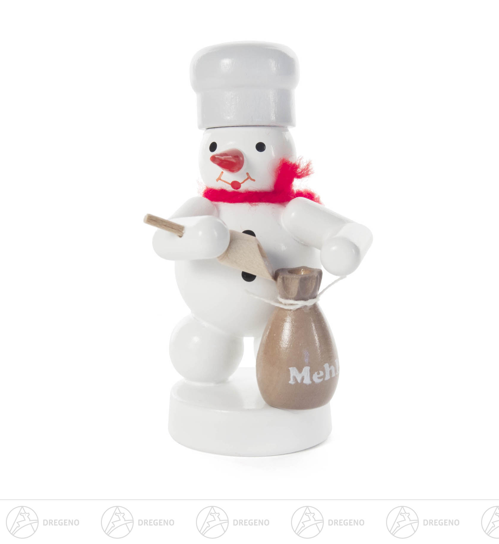 Schneemann mit Mehlsack 8cm