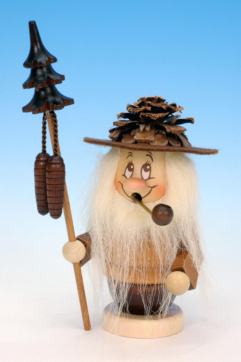 Räuchermann Miniwichtel Zapfenmännel  13,5 cm