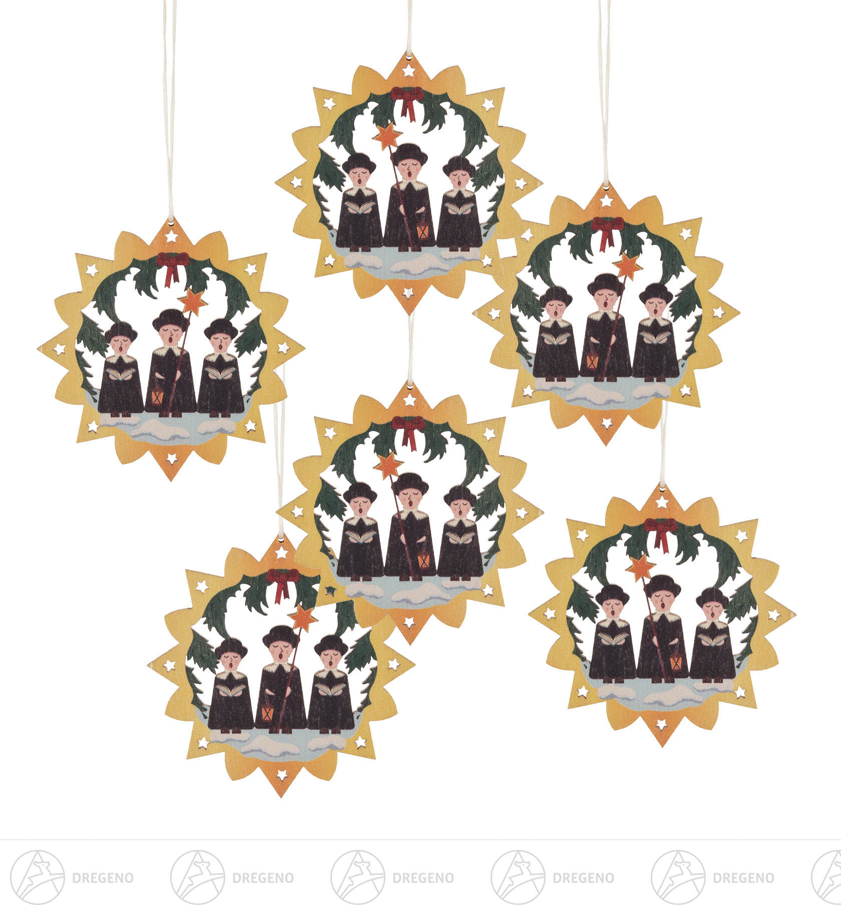 Behang Kurrende bunt (VE 6) 6cm