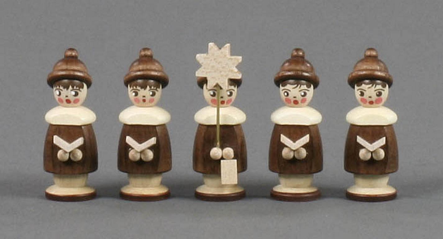Kurrendefiguren natur, 4cm (5) Kurrendefiguren natur, 4cm (5)