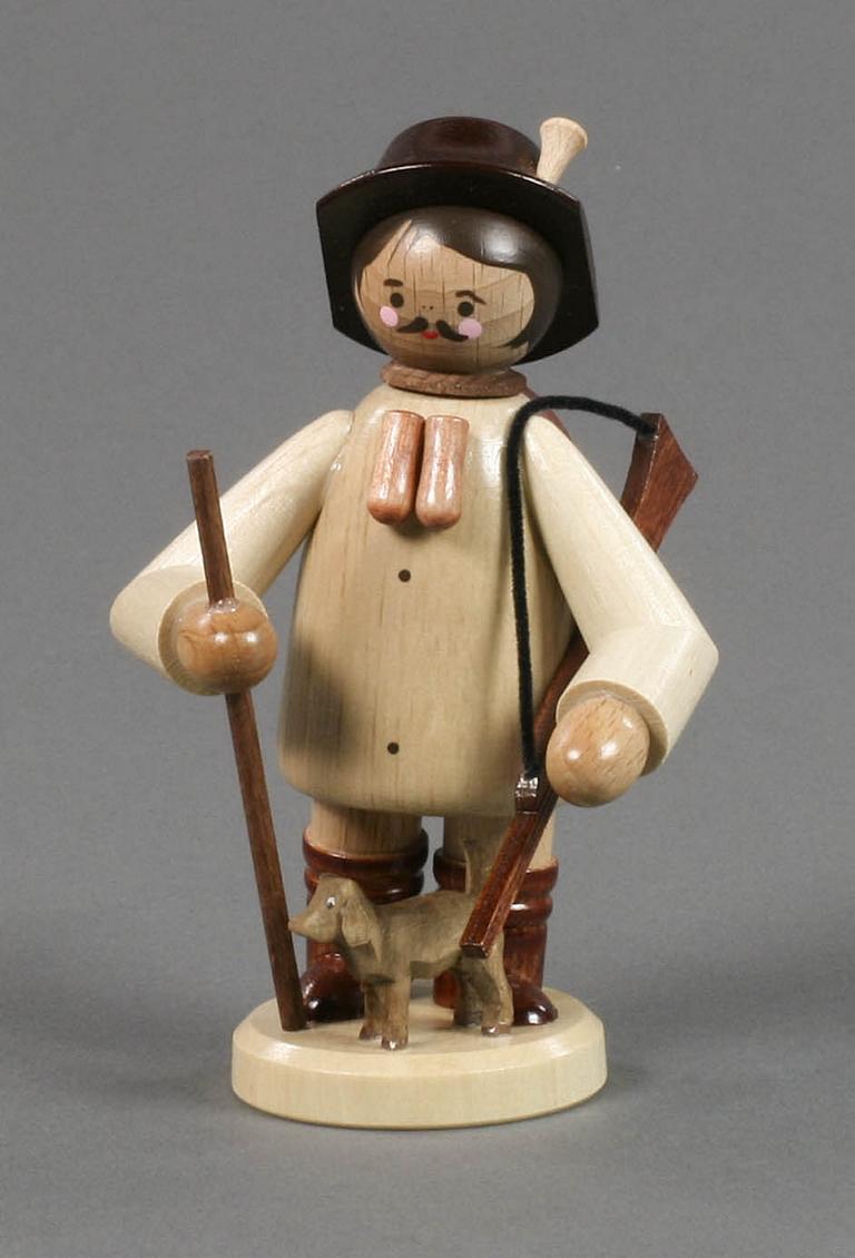 Förster mit Hund groß natur