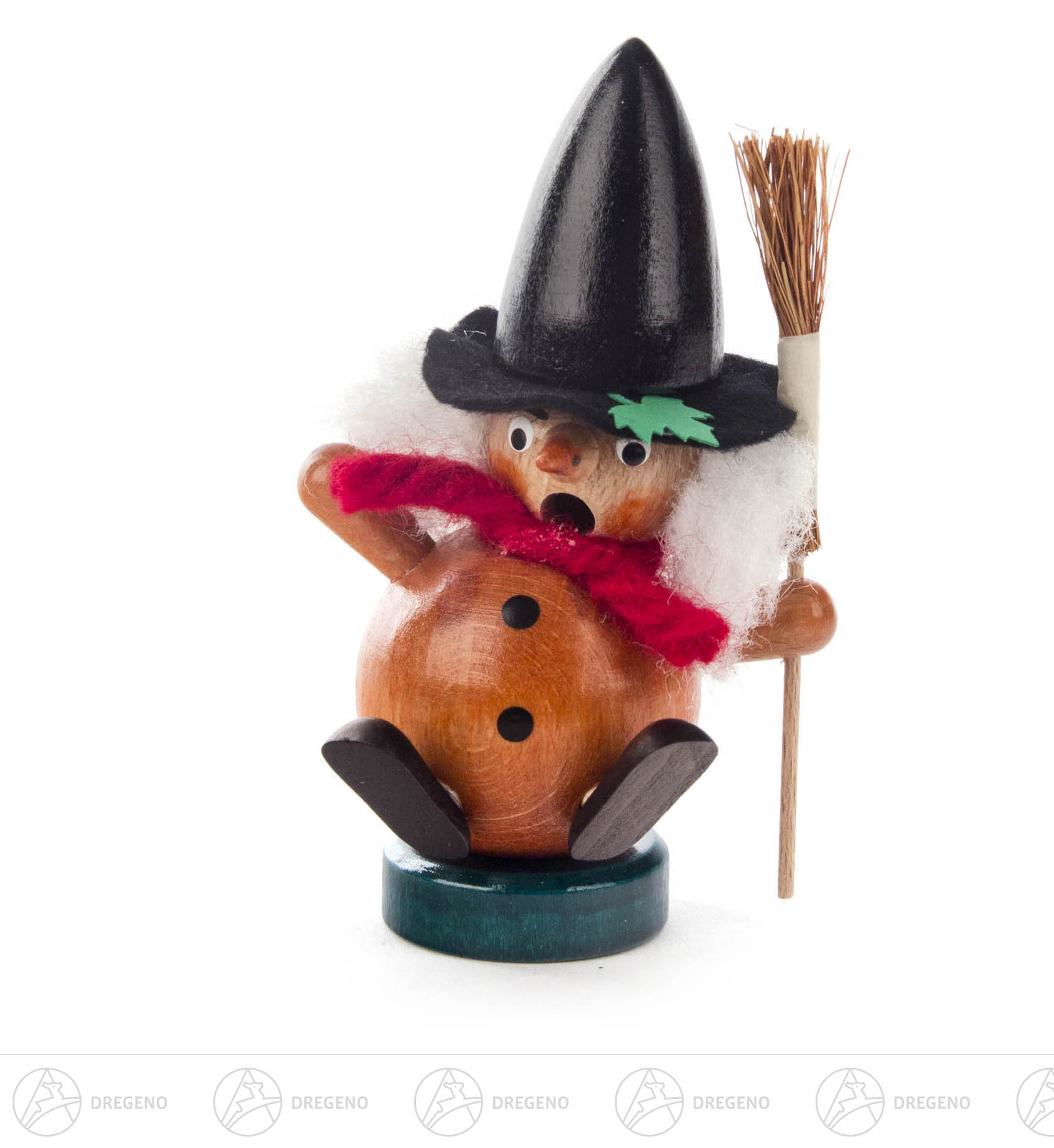 Kugel Räucherfrau Hexe