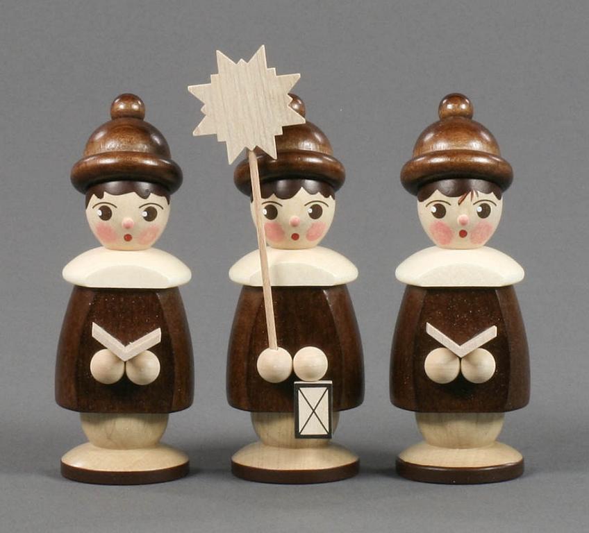 Kurrendefiguren natur, 11cm (3) Kurrendefiguren natur, 11cm (3)