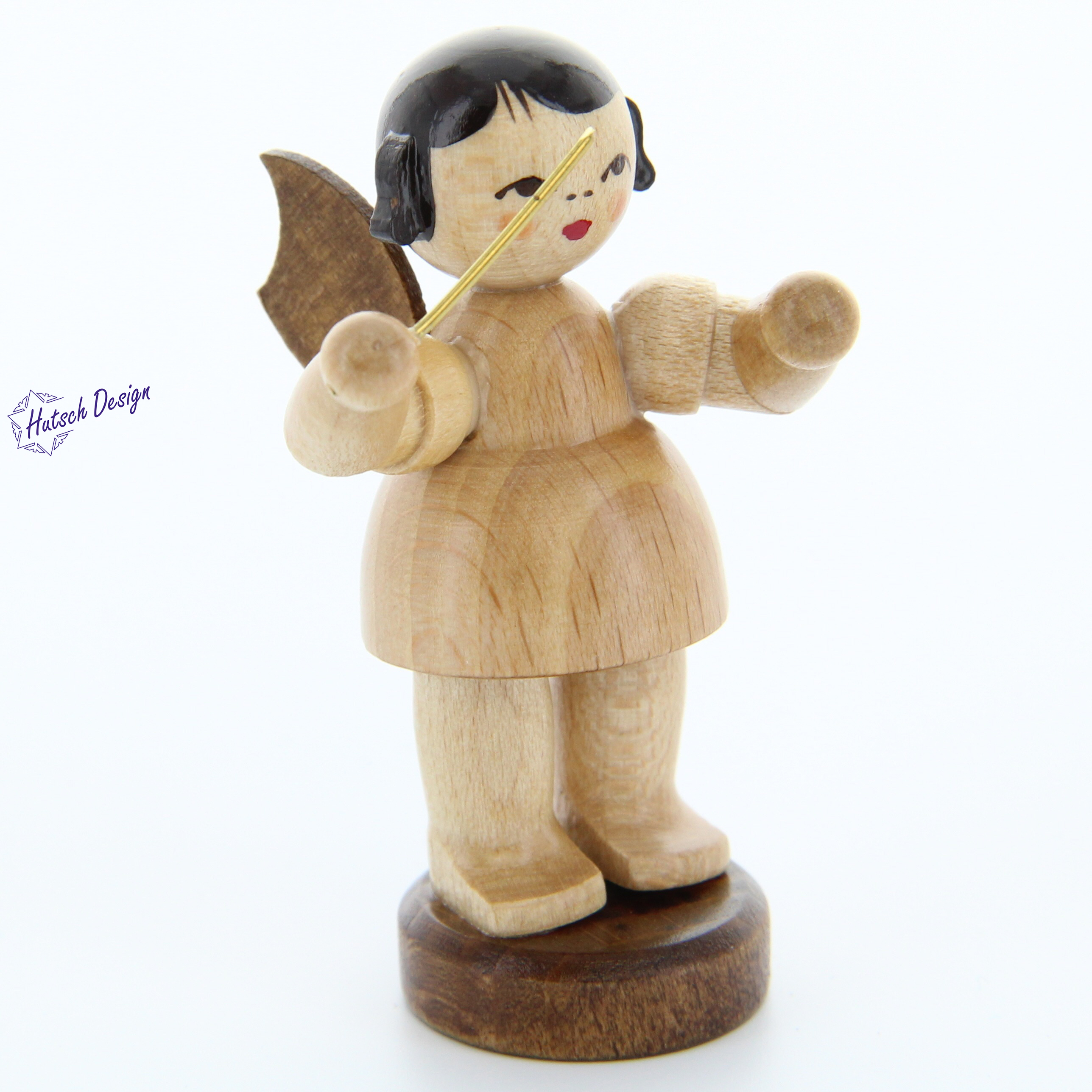 Engel stehend Dirigent, natur