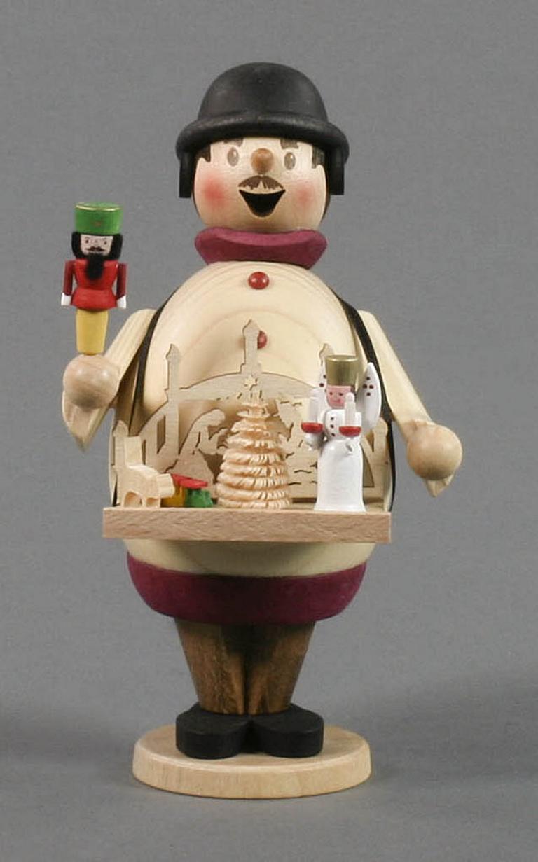 Räuchermann Max Weihnachtsmarkthändler Räuchermann Max Weihnachtsmarkthändler