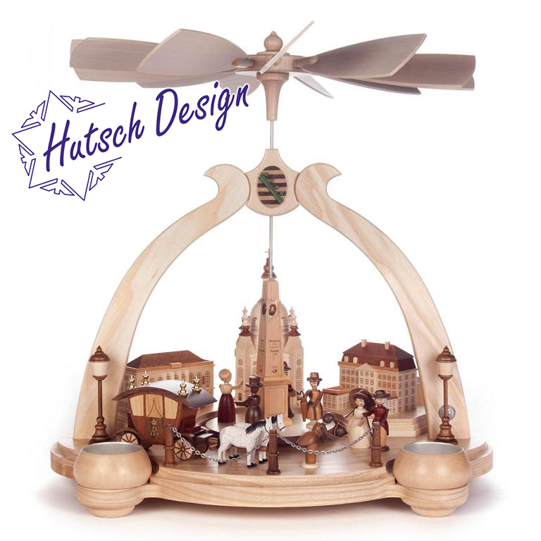 Pyramide Alt Dresden, für Teelichte