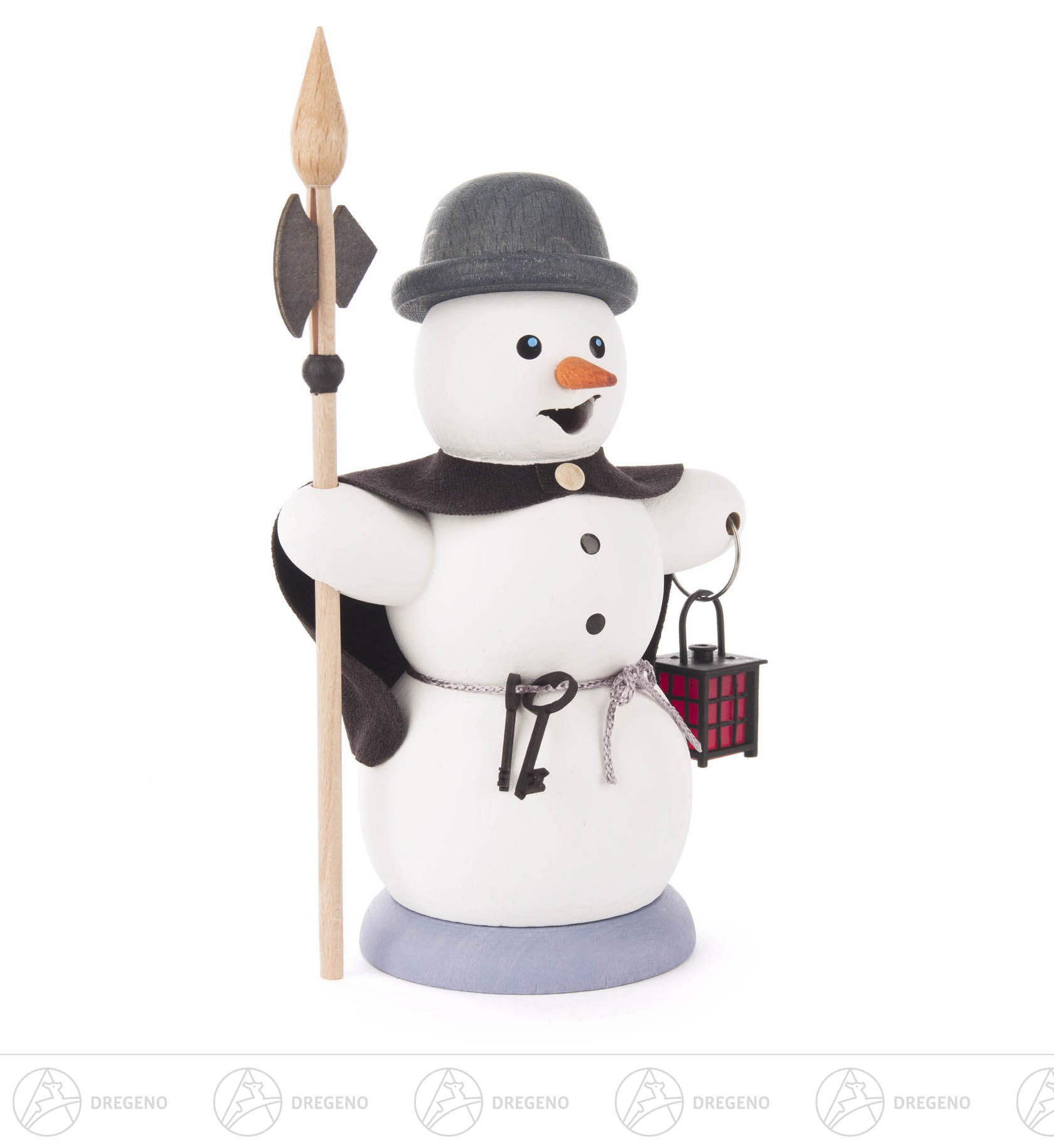 Räuchermann Schneemann Nachtwächter