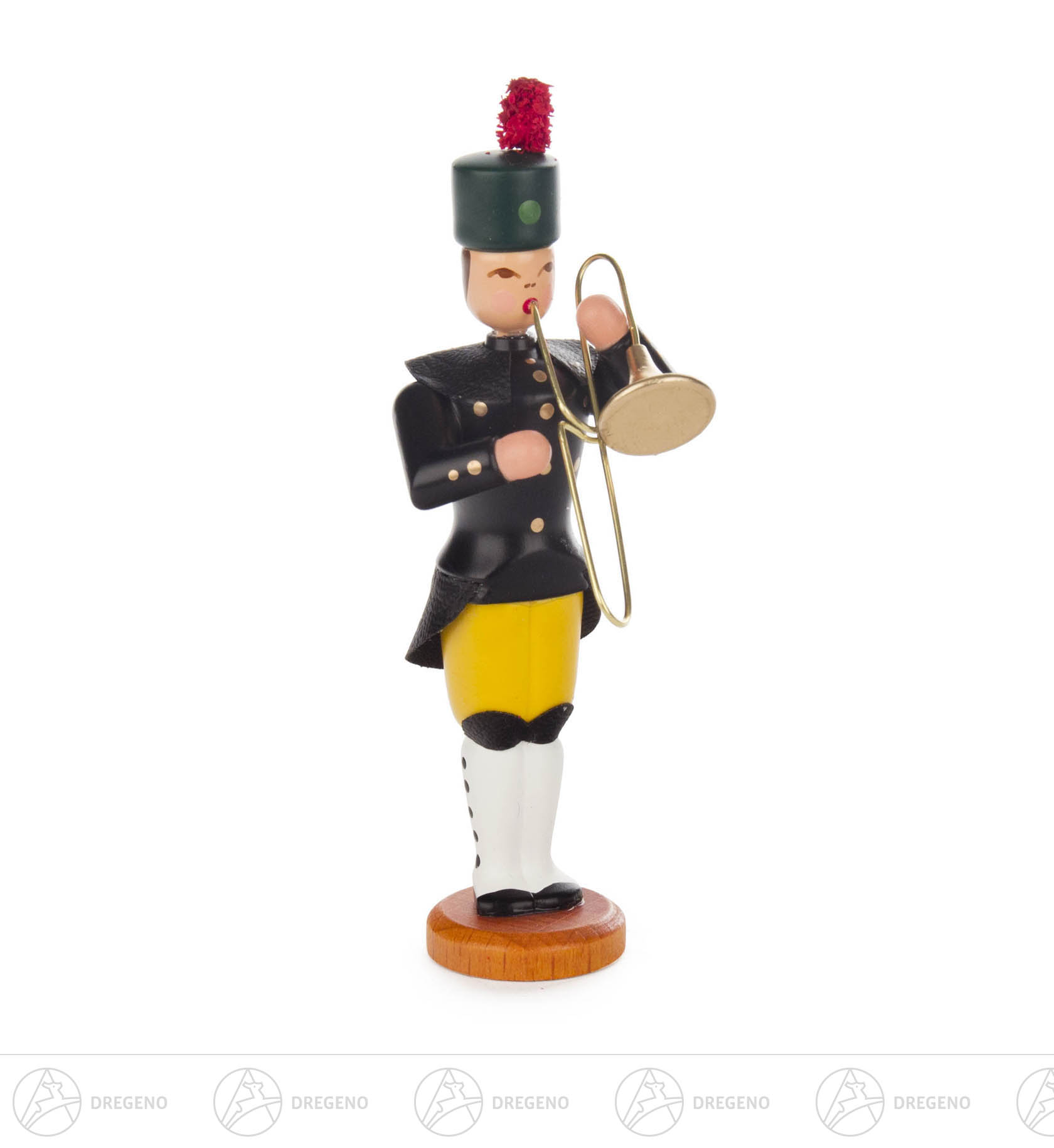 Bergmann mit Posaune 10cm