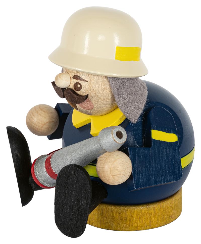 Minikugelrauchmann Feuerwehrmann 8cm