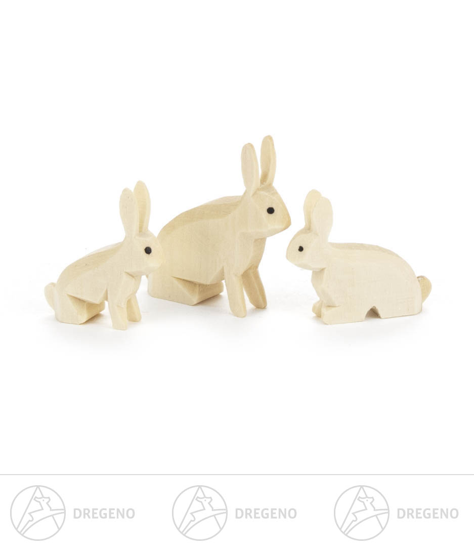 Hasensatz 3 Stück