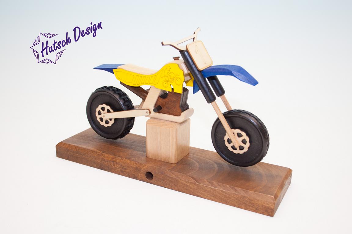 Raeuchermotorrad Cross Husaberg 27 x8 x 16cm Raeuchermotorrad Cross Husaberg 27 x8 x 16cm