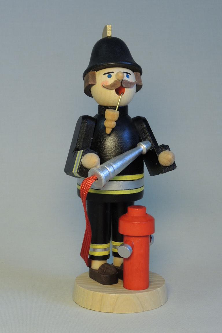 Räuchermann Feuerwehrmann  16 cm