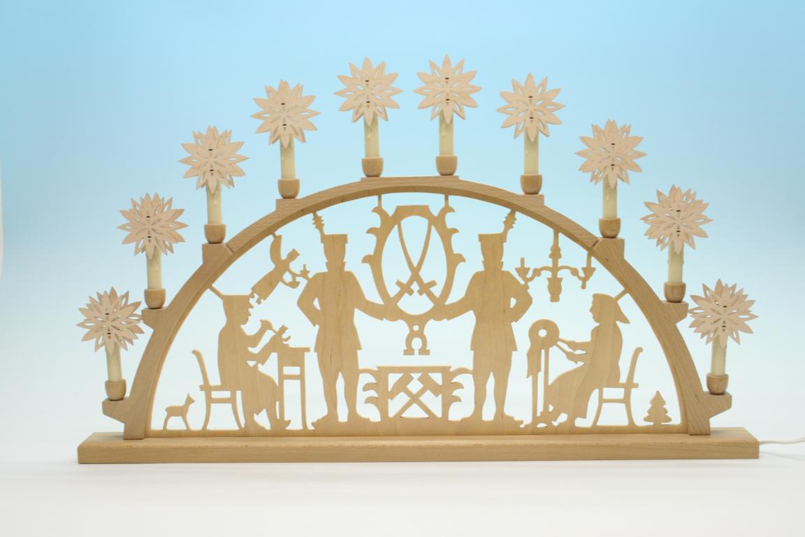 Schwibbogenaufsteckstern  6.8 x 6.8x2.5cm