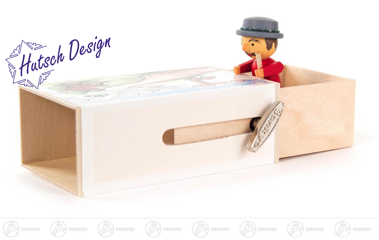 Schiebebox Bergsteigerbox Melodie: Edelweiß