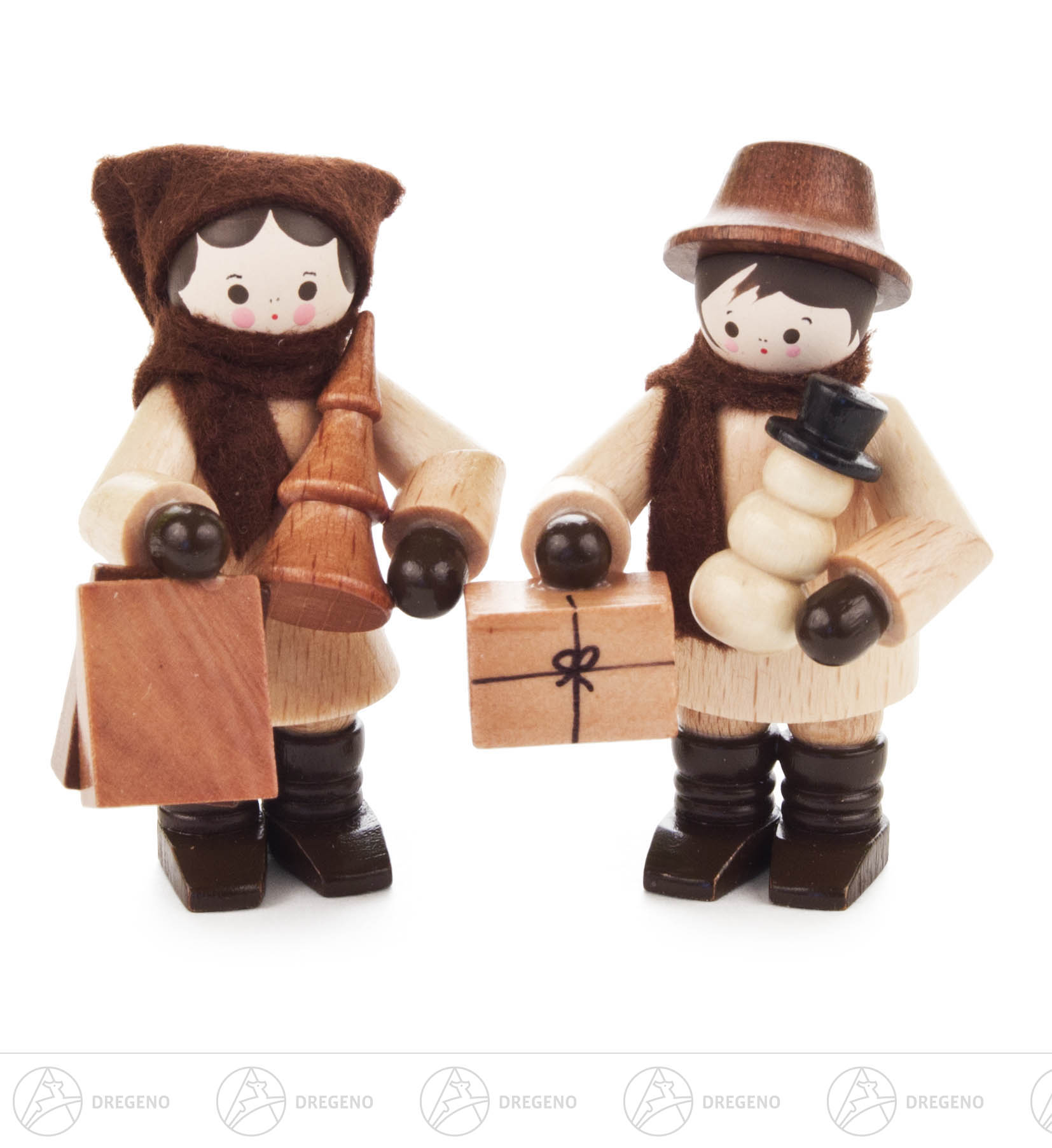 Einkaufspaar natur 5,5cm