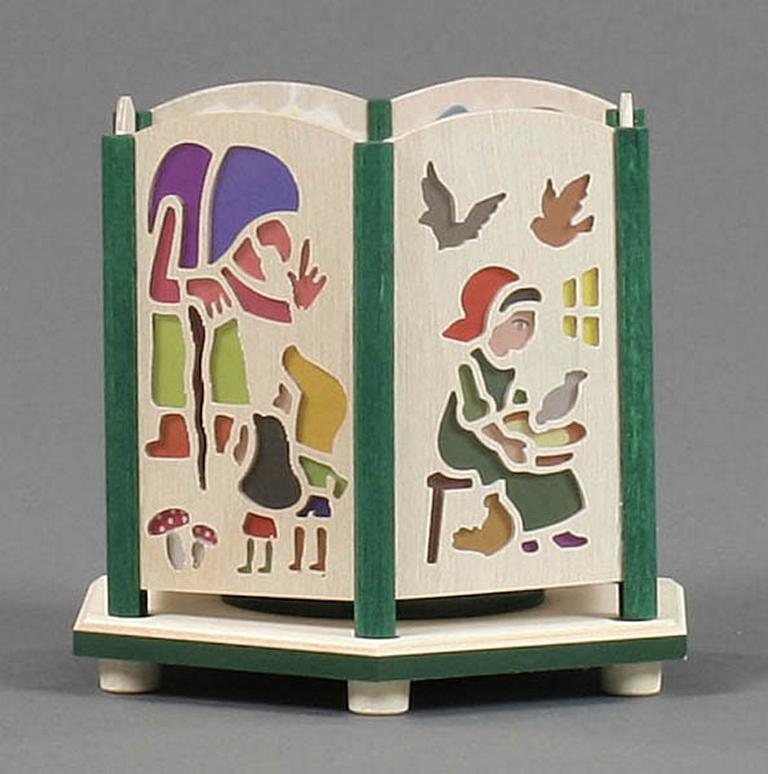 Teelichthalter mit Märchenmotiven