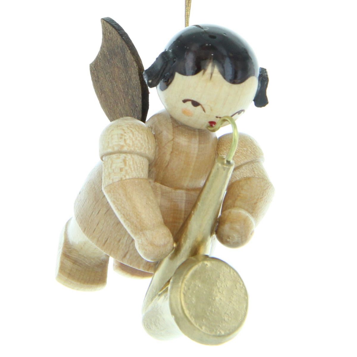 Schwebeengel mit Saxophon, natur